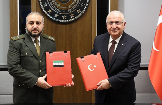Milli Savunma Bakanı Güler ile Suriyeli mevkidaşı imzaladı