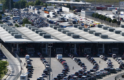 İzin bitti dönüş başladı! Gurbetçiler yollara düştü