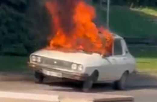 TBMM önünde beyaz Toros yakıldı Emniyet'ten açıklama geldi