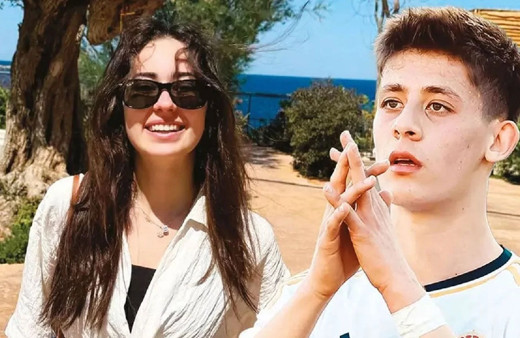 İlk maçında yalnız bırakmadı! Arda Güler'e sevgilisinden çok özel sürpriz