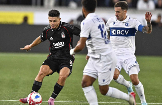 Beşiktaş Konferans Ligi'nde 83'te yıkıldı