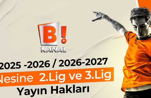 TFF Nesine 2. Lig ve 3. Lig 2025-2026 ve 2026-2027 sezonu futbol maçları Bi Kanal'da
