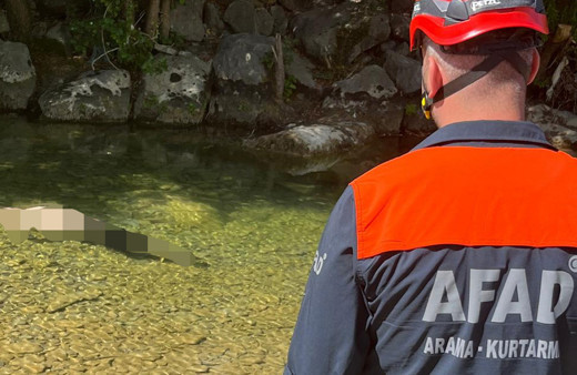 Kayıp olarak aranıyordu, derede cesedi bulundu