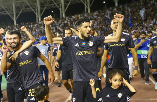 Aliyev, UEFA Şampiyonlar Ligi'nde lig aşamasına yükselen Karabağ'ı kutladı