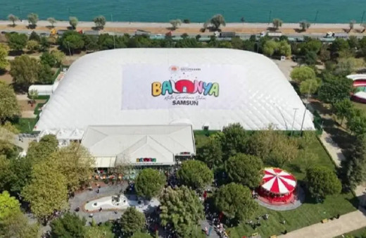 Samsunlu çocuklara müjde! 600 çocuğun oyun oynayabileceği "Balonya" kullanıma açıldı