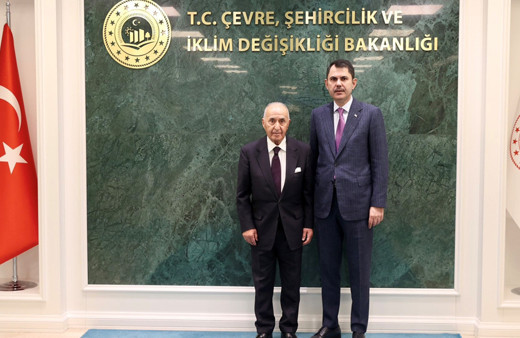 Bakan Murat Kurum, Hikmet Çetin ile görüştü