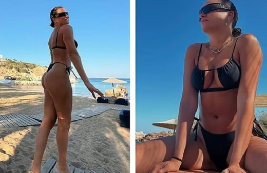 Serenay Sarıkaya'dan samimi paylaşım! Bakın yaza nasıl veda etti...