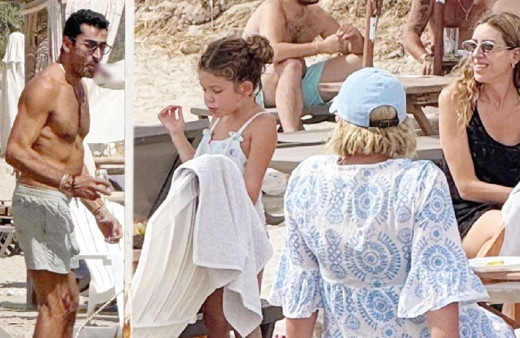 Kenan İmirzalioğlu ve Sinem Kobal düğün sonrası tatilde! Ailecek çıktılar...