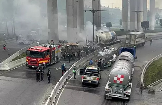 Meksika'da korkunç patlama! Patlayan tanker sebebiyle 3 kişi öldü, 70'in üzerinde yaralı var