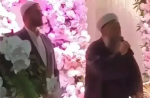 Cübbeli Ahmet'in oğlu evlendi! İşte düğünden ilk görüntüler...