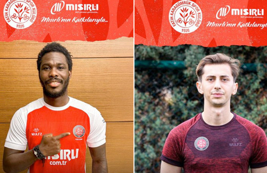 Fatih Karagümrük, 2 yeni transeri resmen açıkladı