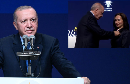 Özlem Vural Gürzel AK Parti'ye katıldı! Rozetini Cumhurbaşkanı Erdoğan taktı