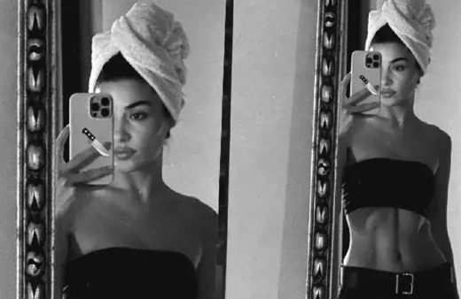 Hande Erçel sosyal medyaya öyle bir dönüş yaptı ki... Banyo pozu olay