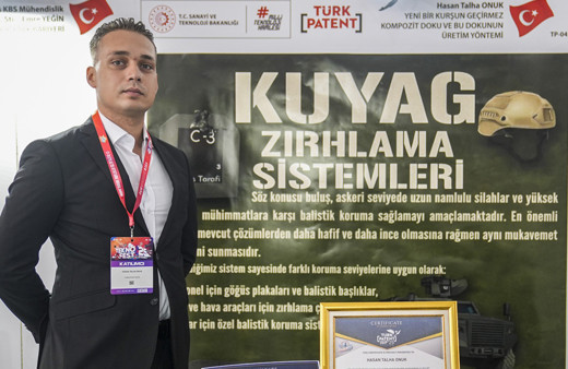 Yerli zırh sistemi TEKNOFEST'te tanıtıldı