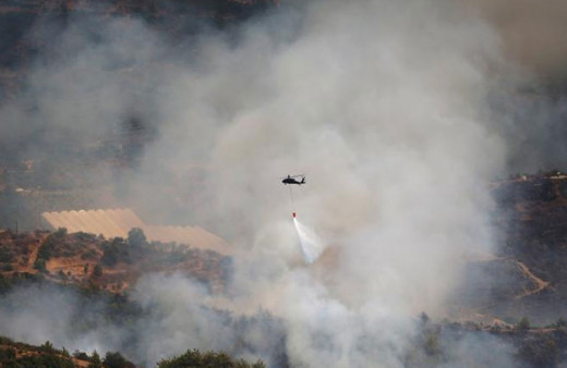 Alanya Aliefendi'deki yangın tamamen kontrol altına alındı