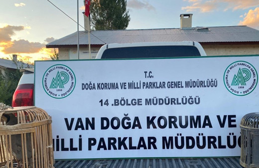 Van'da kaçak keklik avlayan kişiye binlerce lira ceza