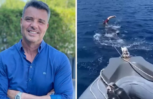 Seçim zaferi sonrası Sadettin Saran bu görüntüler ile gündemde! Botunu karaya nasıl çektiğine bakın...