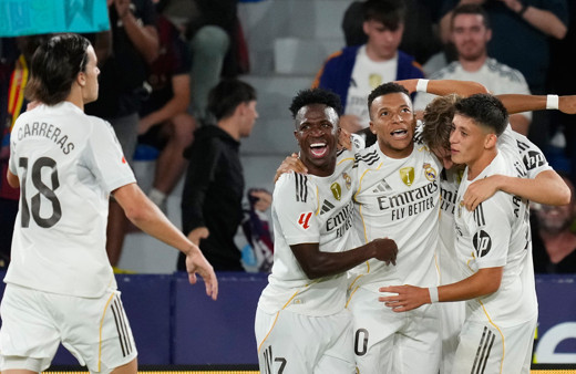Real Madrid, deplasmanda Levante'yi 4-1 mağlup etti Arda Güler