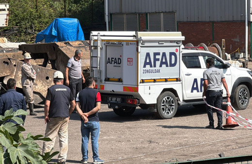 Zonguldak'ta maden ocağında göçük
