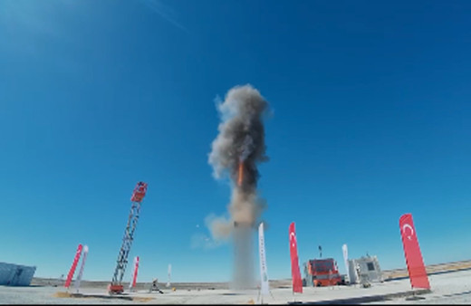 Milli Dikey Atım Lançer Sistemiyle ilk SİPER atışı başarıyla tamamlandı