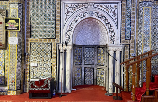 Trablus’taki Osmanlı eseri "Gürcü Cami" eşsiz çini süslemeleriyle zamana meydan okuyor