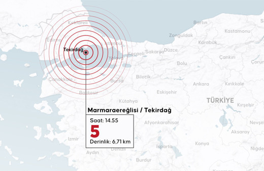 İstanbul'da 5 büyüklüğünde deprem! AFAD son dakika duyurdu Şener Üşümezsoy söylemişti