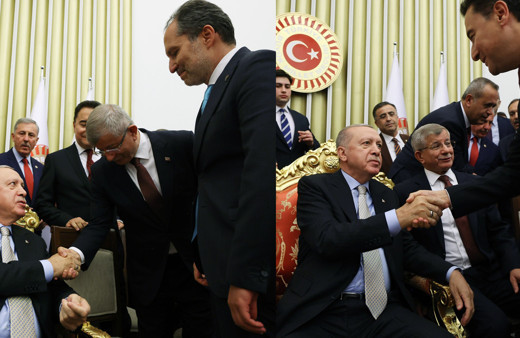 İşte o karenin perde arkası! Davutoğlu Erdoğan ile buluşmasının detaylarını anlattı