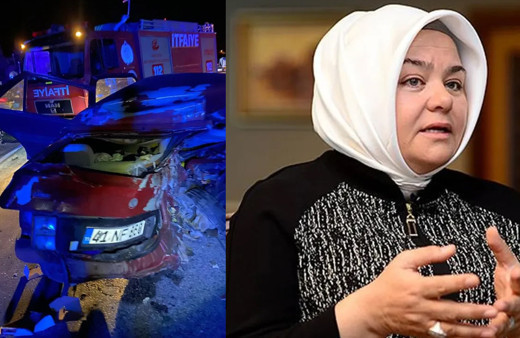 AK Parti Milletvekili Ayşen Gürcan trafik kazası geçirdi