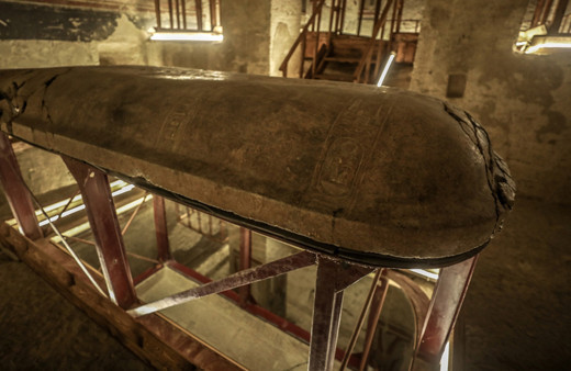 Mısır'da 226 yıl önce keşfedilen firavun mezarı açıldı