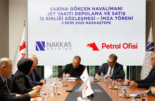 Petrol Ofisi Grubu ve Nakkaş Holding’den jet yakıtı depolama ve satışı alanında iş birliği
