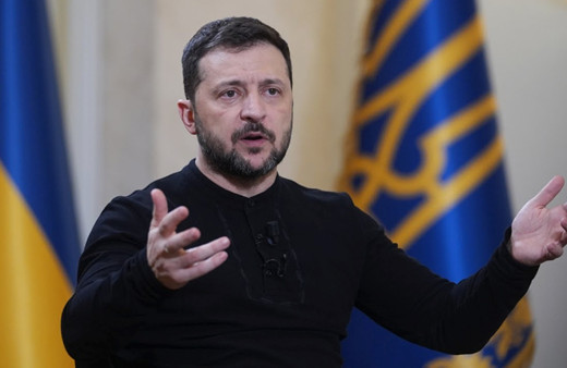 Zelenskiy: "Ruslar 500'e yakın İHA ve 50'den fazla füze ile saldırı düzenledi"