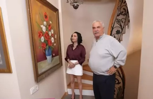 Halil Ergün muhteşem villasıyla şaşırttı! Bakın usta sanatçı nasıl bir evde yaşıyor