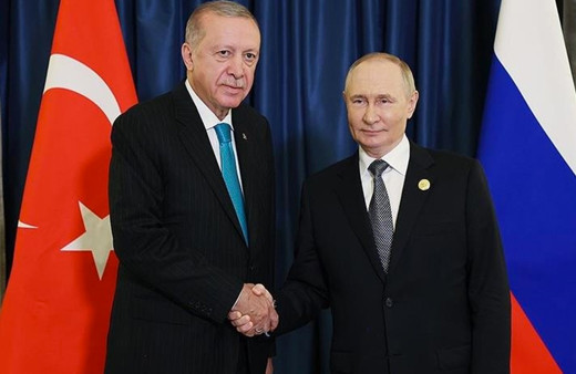 Cumhurbaşkanı Erdoğan, Rusya Devlet Başkanı Putin'le telefonda görüştü