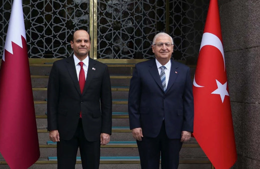 Milli Savunma Bakanı Güler, Katarlı mevkidaşı Al Sani ile görüştü