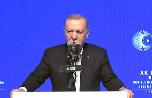 Erdoğan'ın "Reis bizi Gazze'ye götür" sloganlarına verdiği yanıt salonu coşturdu