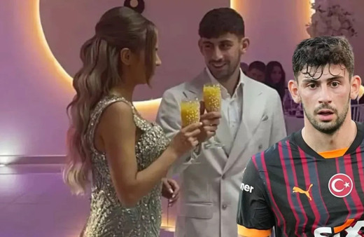 Galatasaray'ın yıldız futbolcusu Yusuf Demir nişanlandı!
