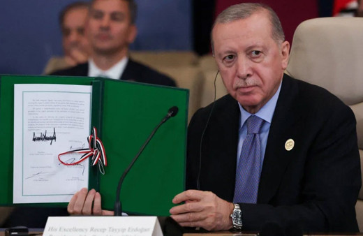 Cumhurbaşkanı Erdoğan, Gazze'de ateşkes sağlayan "Şarm el Şeyh Anlaşması"nın imza törenine katıldı