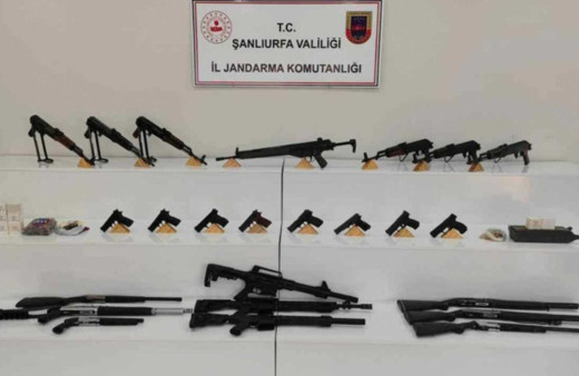Şanlıurfa’da uyuşturucu ve silah operasyonu: 12 kişi yakalandı