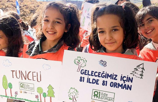 İş Bankası'nın "81 İlde 81 Orman" projesi Tunceli'de sürüyor