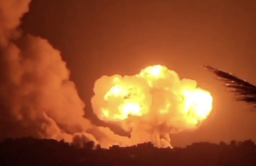 Ateşkese rağmen İsrail Lübnan’ı vurdu