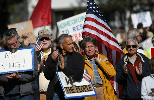 ABD Başkanı Trump ülke genelindeki protestoları şaka olarak niteledi