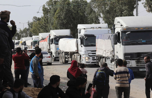 Kahramanmaraş'tan Gazze'ye 3 tır insani yardım gönderildi