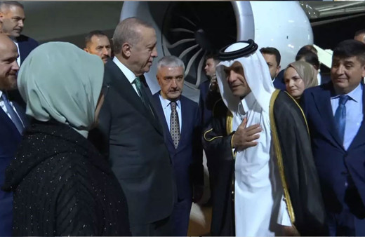 Cumhurbaşkanı Erdoğan, Katar'da