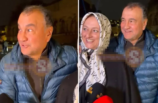 Murat Ülker eşi Betül Ülker ile yürüyüşte görüntülendi! Şükürler olsun yanıtı