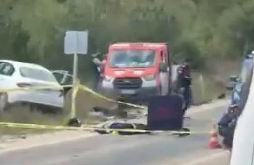 Bursa'da korkunç kaza! Otomobil ve motosiklet çarpıştı: 1 ölü, 1 yaralı