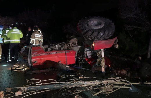 Ordu'da kamyon ile tarım aracı çarpıştı: 1 ölü