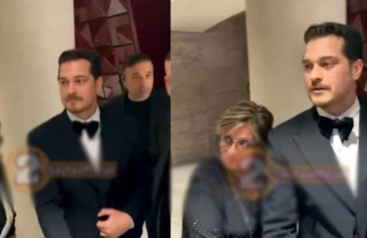 Çağatay Ulusoy'un zor anları! Deprem anında galadaydı...