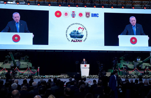 Altay tanklarının TSK'ya teslimat töreni Erdoğan'dan önemli açıklamalar