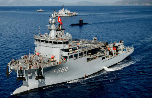 TCG Alemdar, Tekirdağ'da ziyarete açıldı