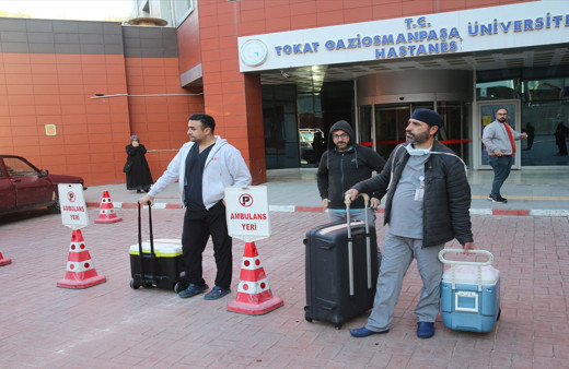 Tokat'ta beyin ölümü gerçekleşen kişinin karaciğeri bağışlandı